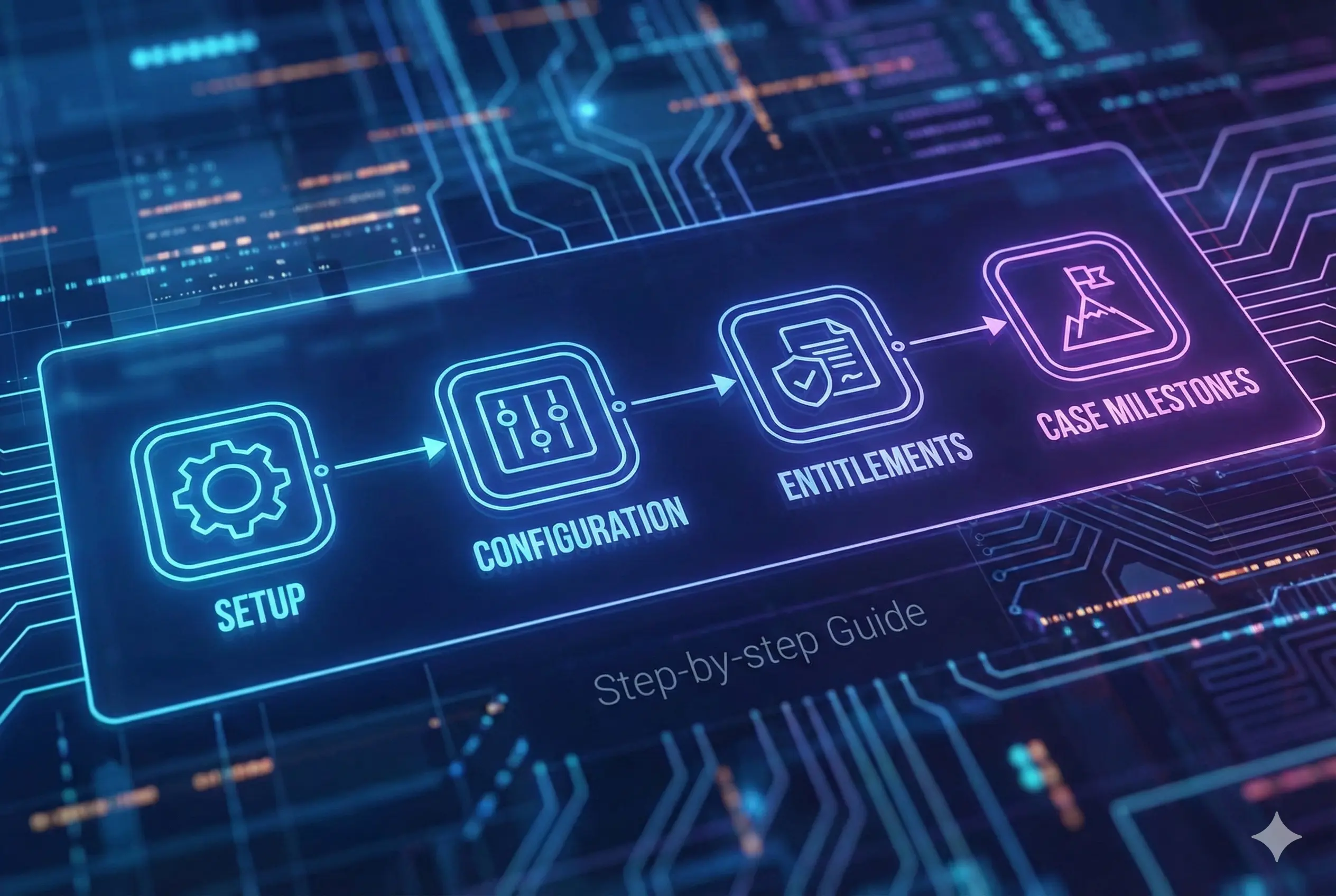 Configuration - Step by step guide to setup entitlements and case milestones.