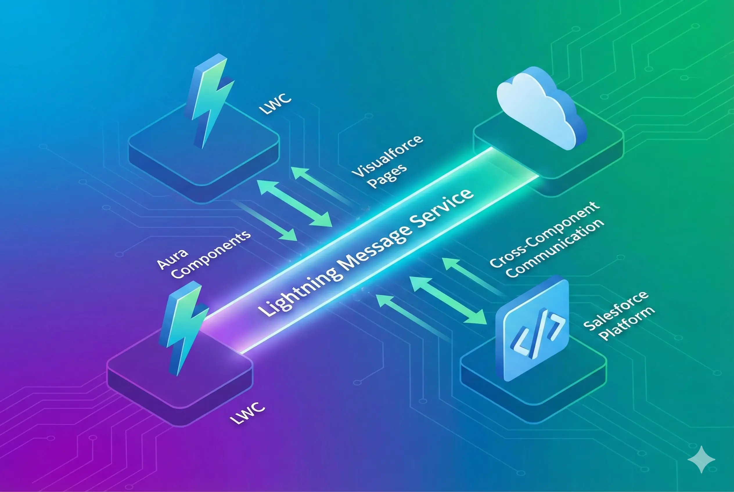 Using Lightning Message Service to communicate between lightning components and visualforce.