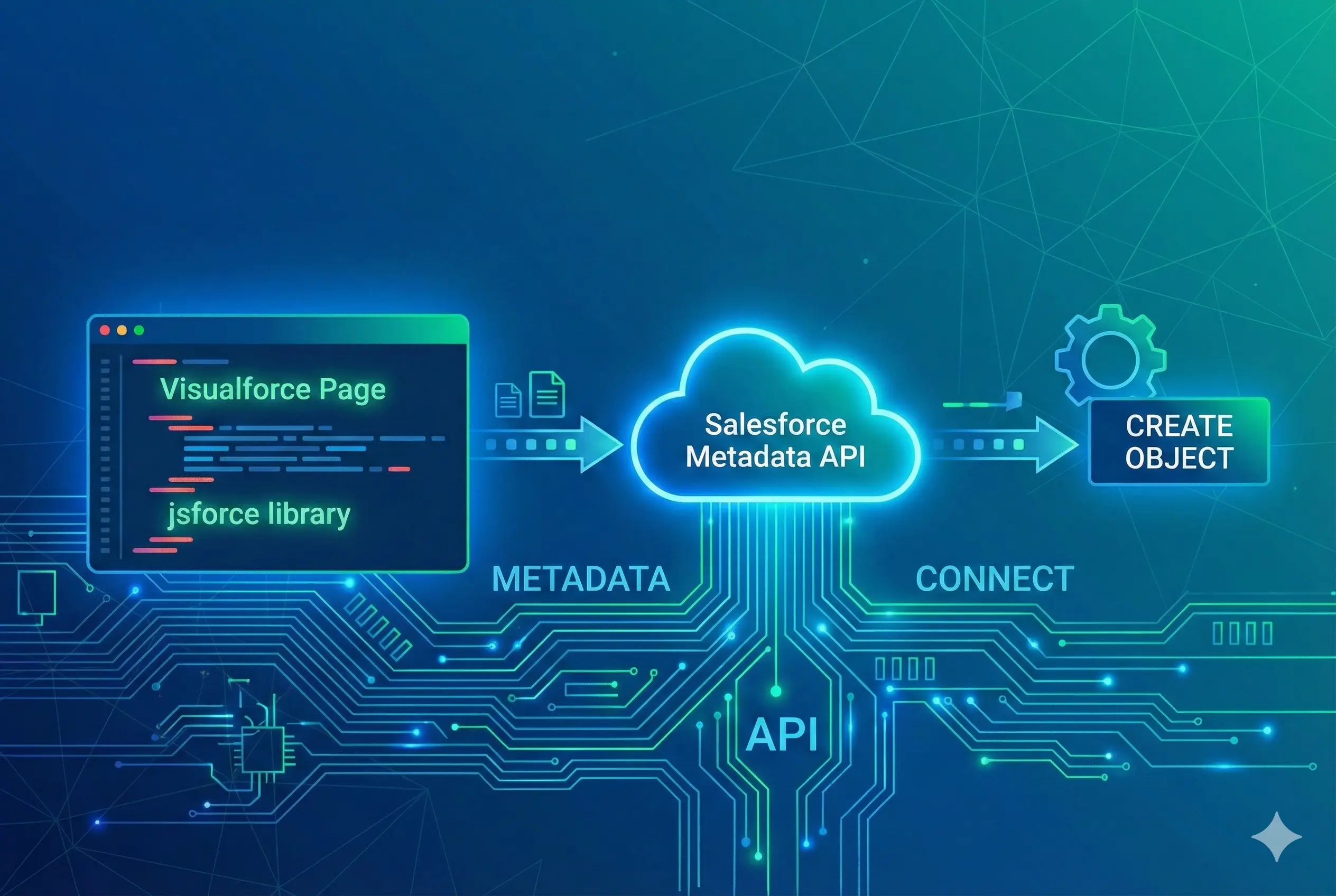 How to connect to Salesforce metadata API from a Visualforce Page
