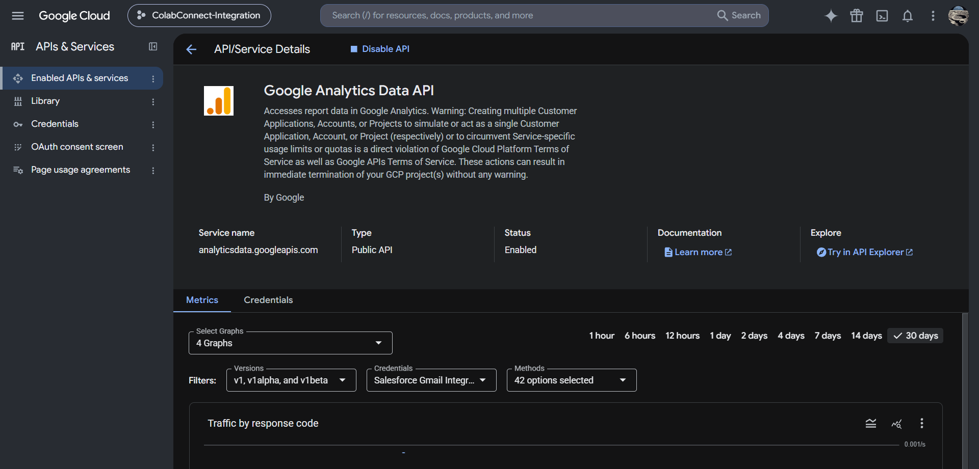 Google Cloud GA4 Setup