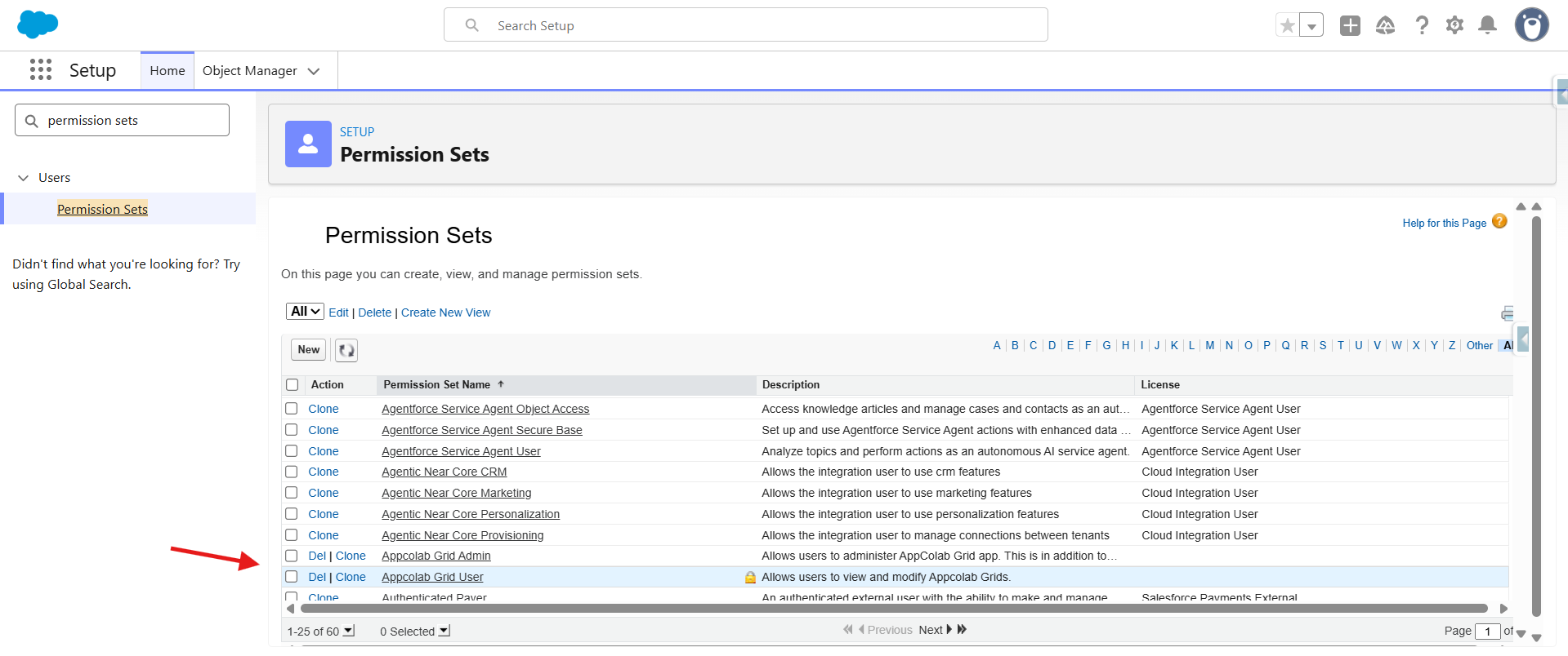 Permission Sets