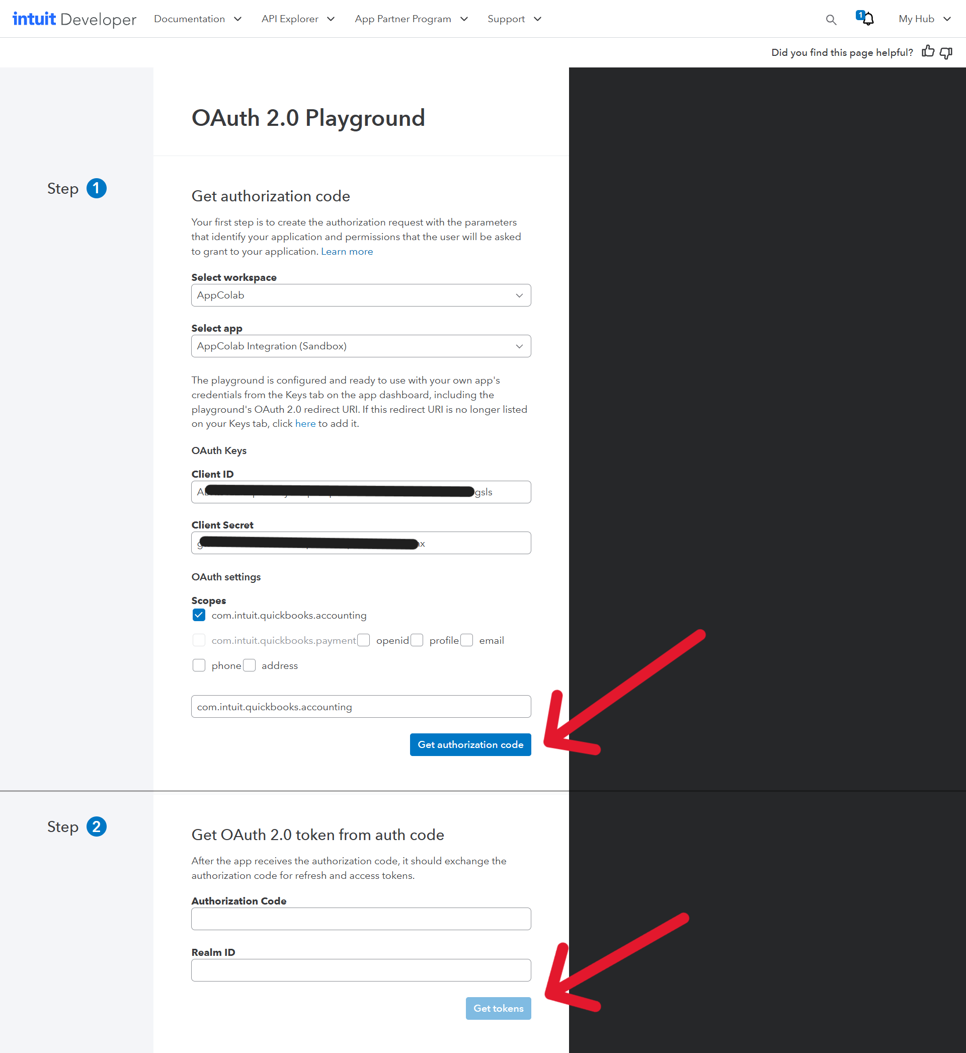 QuickBooks Developer Portal