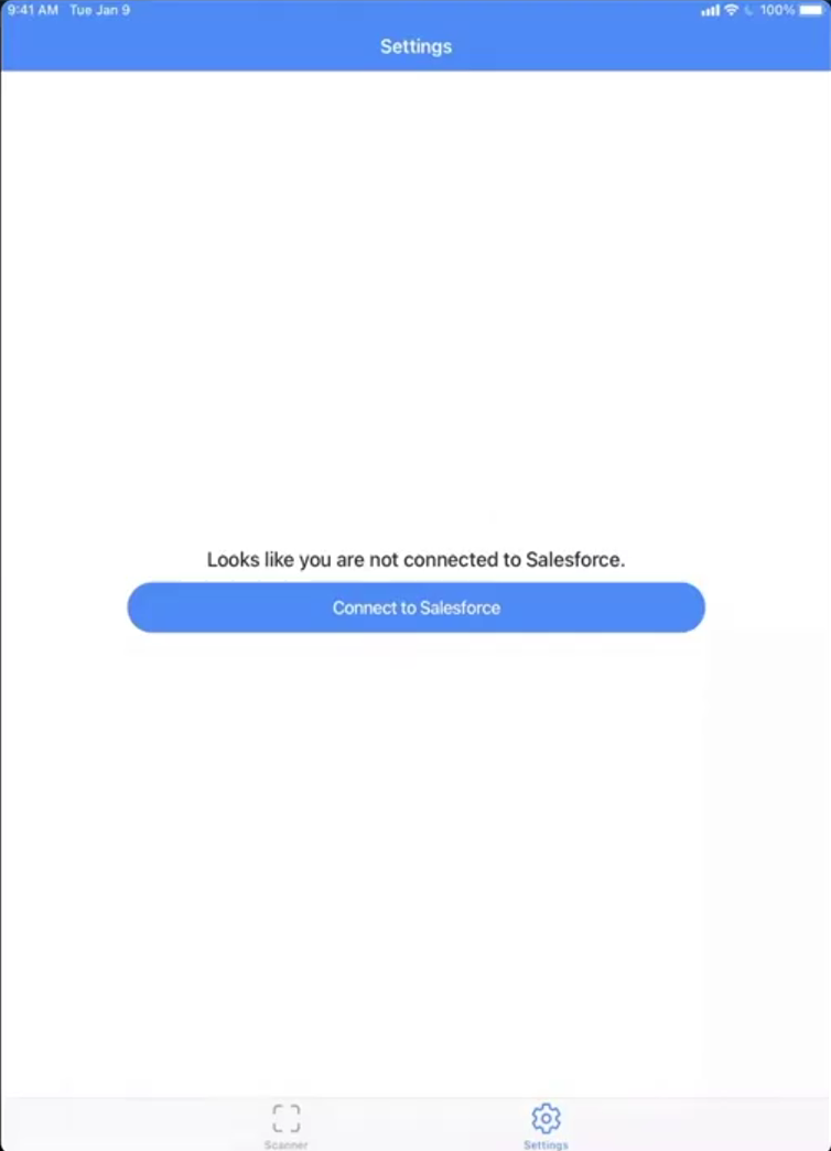 Connect to Salesforce