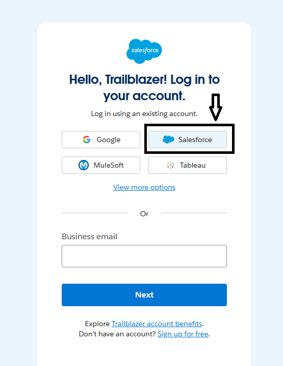 Salesforce Login