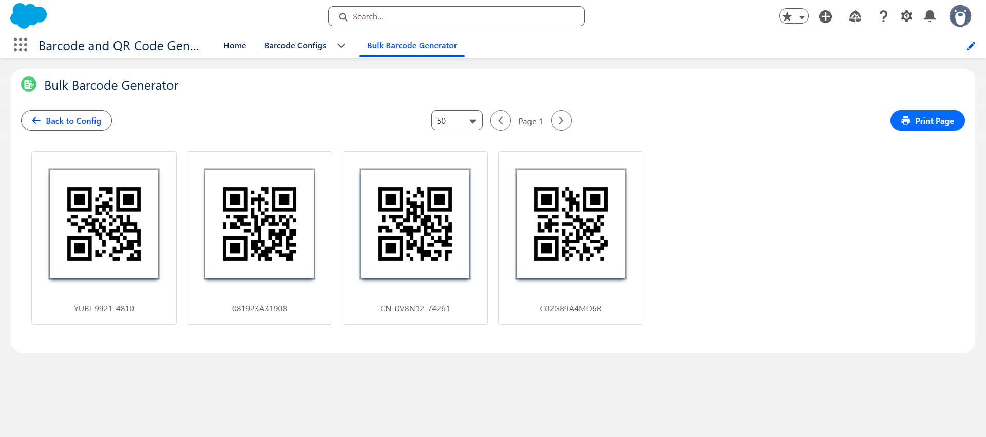 Bulk preview placeholder