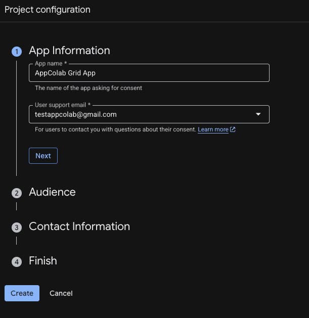 Google OAuth Setup